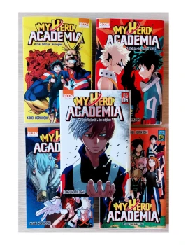 5 tomes MY hero Academia