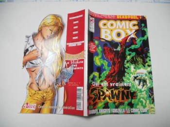 comic box N° 3 SEPTEMBRE 1998 +poster TBE