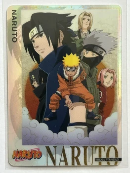 Naruto Team 7 + Itachi + Tsunade NRSA01-PTR-015L3 - Carte Naruto Kayou EN