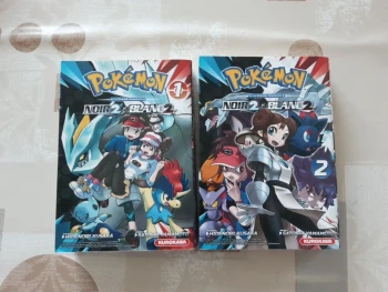 Lot mangas - pokemon Noir 2 Et Blanc 2 - tomes 1 Et 2