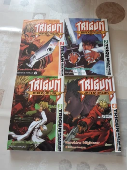 Lot 4 mangas - Trigun maximum - tomes 1 à 4