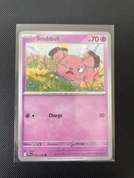 Carte Pokémon - SNUBBULL 037/094 - Flammes Fantasmagoriques