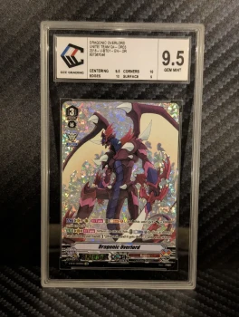 Dragonic Overlord 2018 V-BT01 EN-OR03 Gradée 9.5 CCC Grading Gem Mint