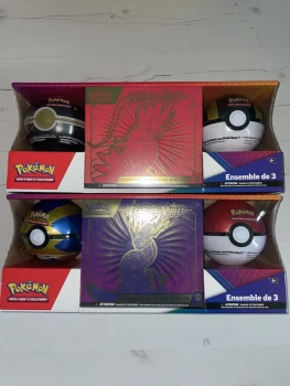 Cartes Pokémon 2 Pack etb ev1 + 2 pokeball