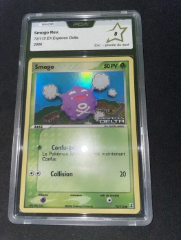 Cartes Pokémon Smogo reverse 72/113 PCA8 Ex espèce delta