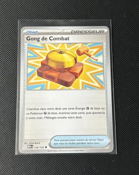Carte Pokémon - Gong de Combat 116/132 - Méga Évolution