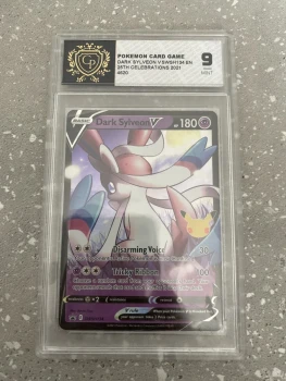 Carte Pokémon anglaise dark sylveon V promo swsh134 GP9