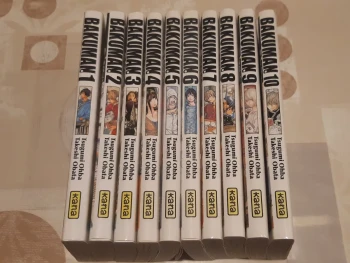 Lot 10 mangas - Bakuman - tomes 1 à 10