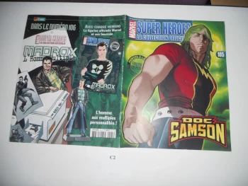 Fascicule Marvel Super Heroes La Collection Officielle N°105 Doc Samson avec poster Tbe