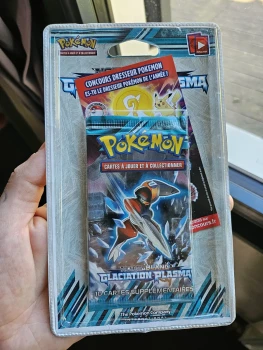 Booster Pokémon Noir et Blanc Glaciation Plasma