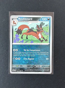 Carte Pokémon - Roublenard 54/84 - Nuit Noire