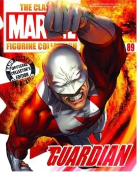 The Classic Marvel Figurine Collection ( Revue En Anglais Vendue Seule, Sans Sa Figurine ) N° 89 : Guardian  + poster // c5