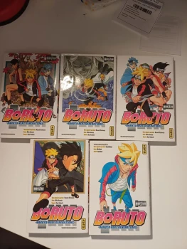 Boruto tome 1 a 5