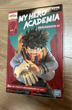 My Hero Academia – Figurine Izuku Midoriya – Collection Bravegraph – 13 cm