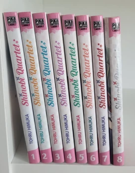 Shinobi Quartet Intégrale : Tome 1 À 8 (Manga De Tohru Himuka)