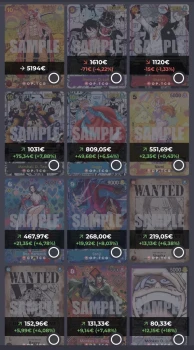 Recherche / Échange: cartes One Piece TCG