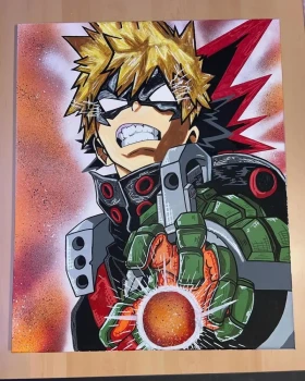 My Hero Academia bakugo