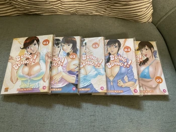 Mangas Boing Boing vol 1 a 5(série complète)