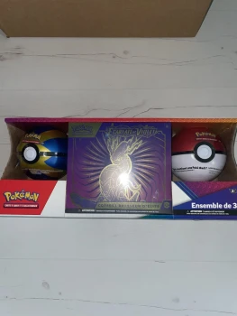 Cartes Pokémon pack: 1 etb ev1 et 2 pokeball