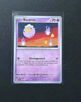 Carte Pokémon - Baudrive 60/142 - Couronne Stellaire