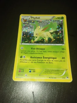 Carte pokémon phyllali  1/12 édition 2013