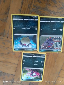 Lot de 15 Carte pokémon de type sombre