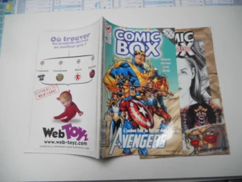 comic box N° 16 octobre   1999 + cahier comic box alpha aria stone hellcop  TBE