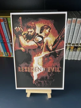 Plaque résident evil 5