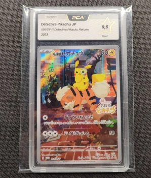 Carte gradee pokémon détective Pikachu Jap 098/sv-p  PCA 9.5