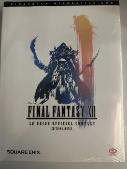 Guide officiel final fantasy 12 collector édition limitée neuf blister