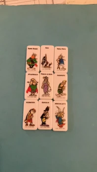 Lot Domino Auchan. Les Ennemis. Astérix.