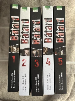 Manga Bâtard intégrale 5 tomes Ki-oon