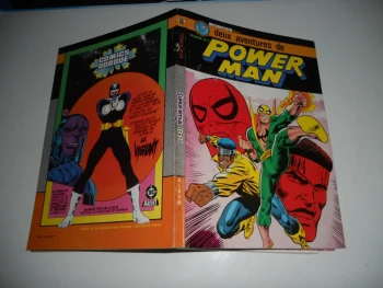 Deux Aventures De Power Man N° 3 Album Arédit contenant Power Man N° 5 "Le plongeon de la mort" et Conan N° 14 "La vengeance de Bélit "TBE
