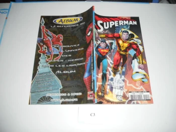 Superman N° 12:La Foudre Frappe Deux Fois Panini Comocs - 01/06/2006 TBE C2