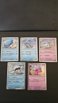Lot de 5 cartes promo Ecarlate et Violet