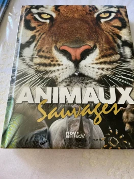 Livre Animaux Sauvages neuf