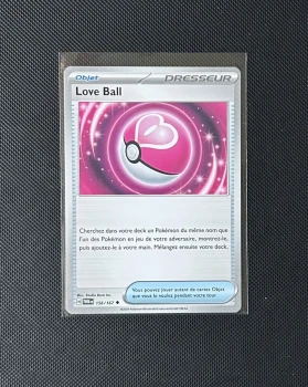 Carte Pokémon - Love Ball 156/167 - Mascarade Crépusculaire