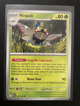 Carte Pokémon - NINJASK 017/132 - Méga Évolution
