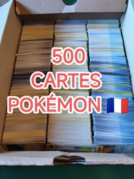 500 cartes Pokémon