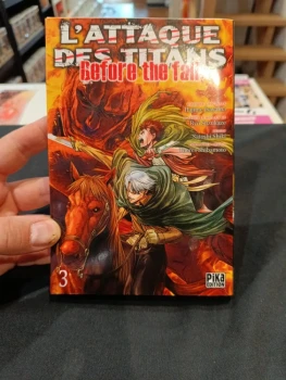 L'attaque des titans before the fall tome 03