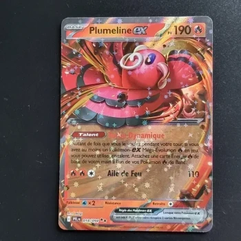 Carte pokemon Plumeline ex 018/094 - ME02 - Flammes Fantasmagoriques (2025)