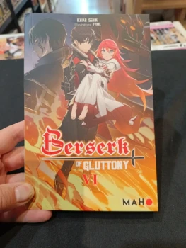 Light novel Berserk of gluttony tome 6