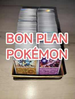 Lot de 100 cartes Pokémon VF en très bon état