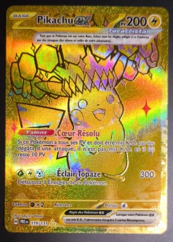 Pikachu ex gold 179/131 FR