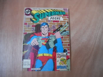 Superman Poche N° 101 Avril 1986 - Superboy Supergirl Sagedition Tbe / C4