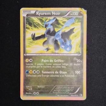 Carte Pokemon : Kyurem Noir - Frontières Franchies