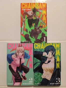 Manga Chainsaw Man - Tome 1 à 3 (neuf)