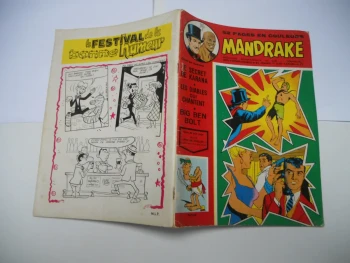 Mandrake - Mensuel N°420 - Le Secret De Karana - Les Diables Qui Chantent - Big Ben Bolt De 1974