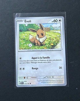 Carte Pokémon - Evoli 113/142 - Couronne Stellaire