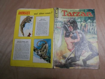 Tarzan Géant N°36 Le Trésor De Tarzan Sagedition 04/1978 Be